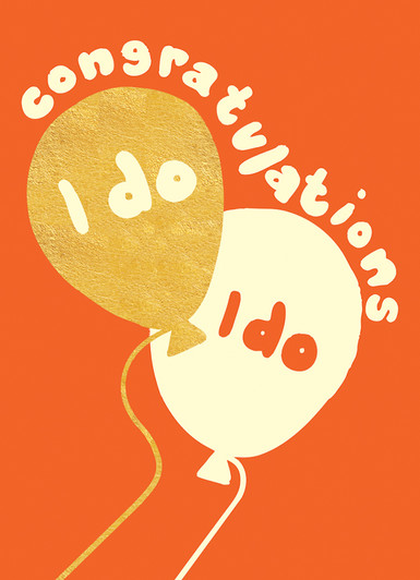 I Do | Wedding Greeting Card | 1973