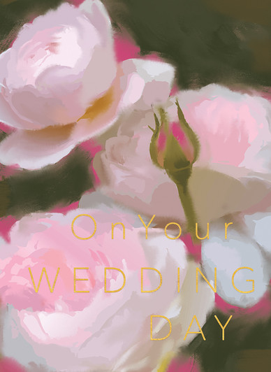 Roses | Wedding Greeting Card | CARTE