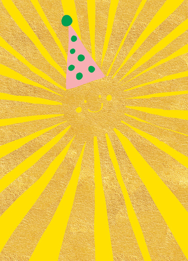 Sunshine | Birthday Greeting Card | 1973