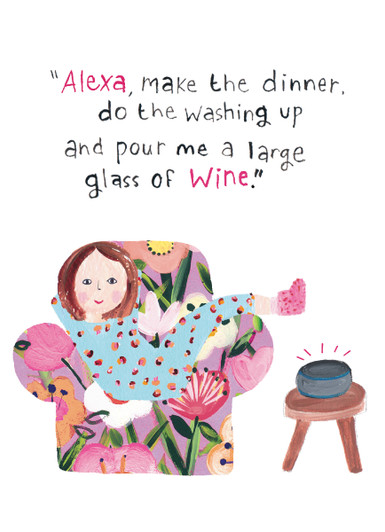 Alexa | Birthday Greeting Card | CARTE