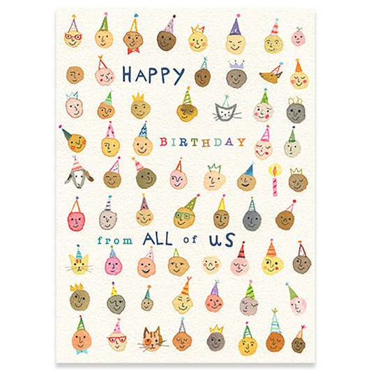 All Of Us | Birthday Greeting Card | CARTE