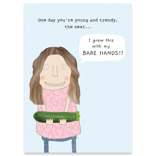 Bare Hands | Birthday Greeting Card | ROSIE MADE A THING