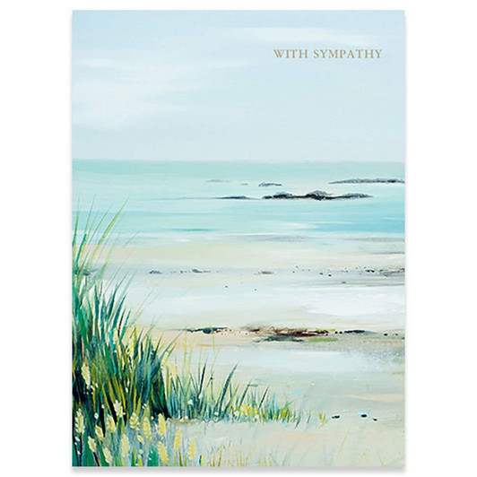 Beach | Sympathy Greeting Card | CARTE