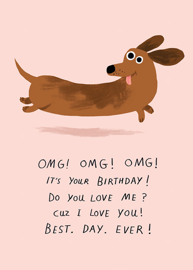 Best Day | Birthday Greeting Card | ROSIE MADE A THING