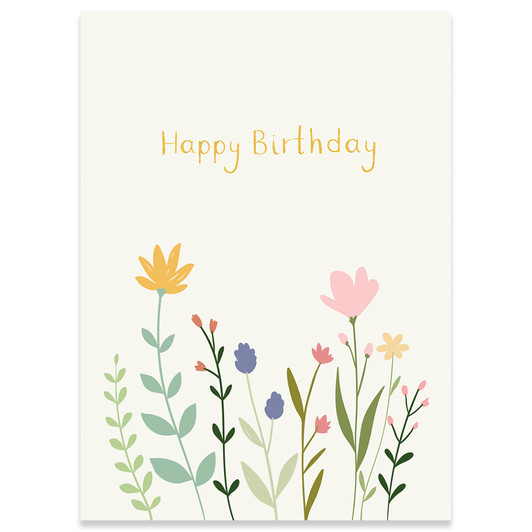 Birthday Meadow | Birthday Greeting Card | CARTE