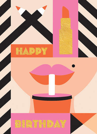 Birthday Soda | Birthday Greeting Card | 1973