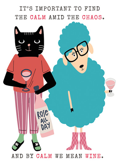 Calm | Birthday Greeting Card | J&M MARTINEZ