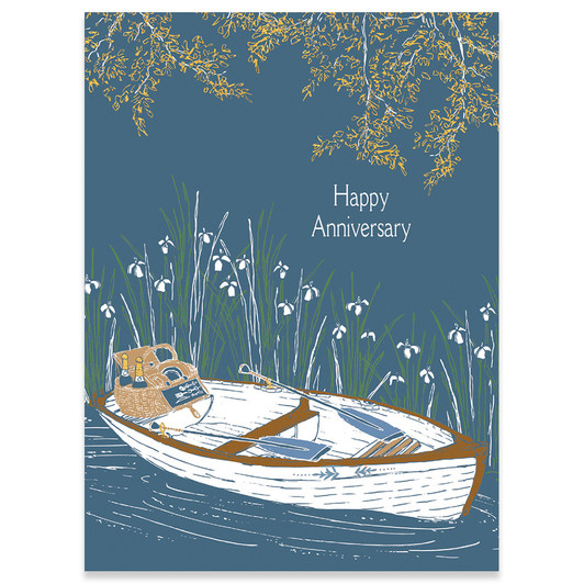 Canoe For Two | Anniversary Greeting Card | CARTE