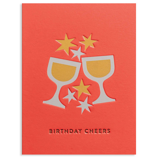 Cheers | Birthday Greeting Card | LAGOM