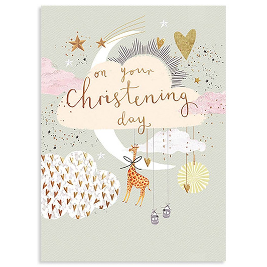Christening Day | Christening Greeting Card | LOUISE TILLER