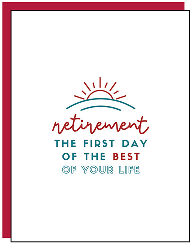 Best Of Your Life | Retirement Greeting Card | AGE-FRIENDLY VIBES