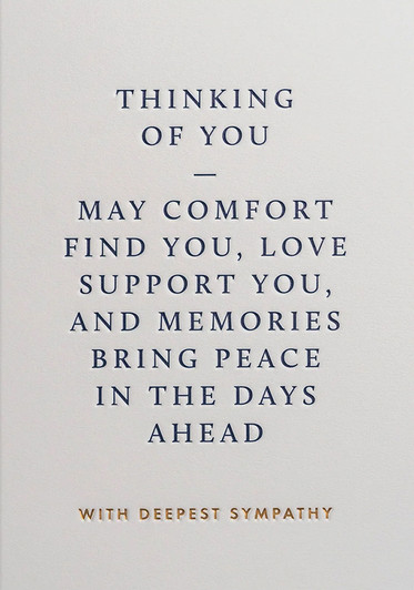 Comfort Find | Sympathy Card | LAGOM