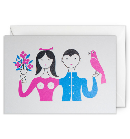 Couple | Blank Greeting Card | LAGOM