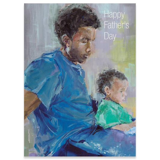 Dad And Son | Father's Day Greeting Card | CARTE