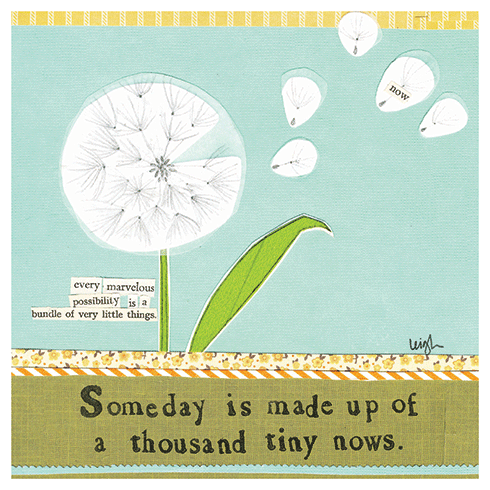 Dandelion | Support And Encouragement Greeting Card | CURLY GIRL