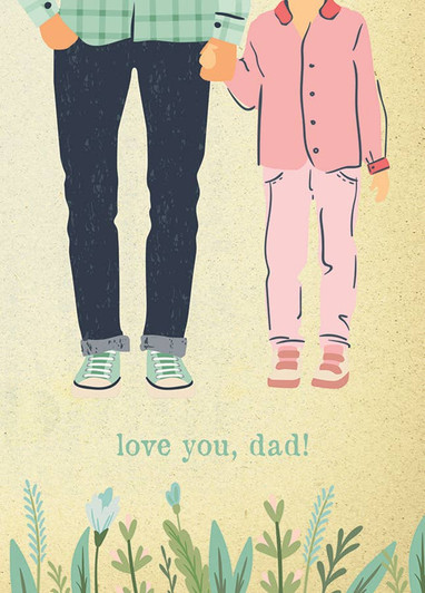 Daughter | Father's Day Greeting Card | J&M MARTINEZ