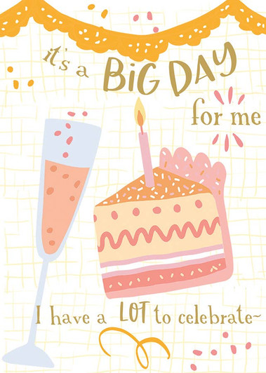 Big Day | Birthday Greeting Card | J&M MARTINEZ