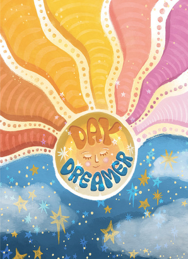 Day Dreamer | Birthday Greeting Card | CARTE