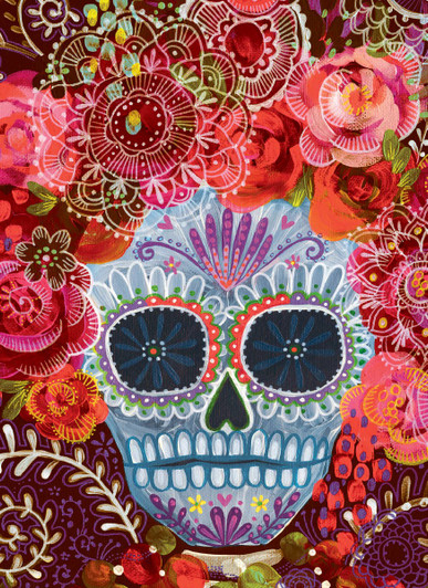 Day Of The Dead | Halloween Greeting Card | CARTE