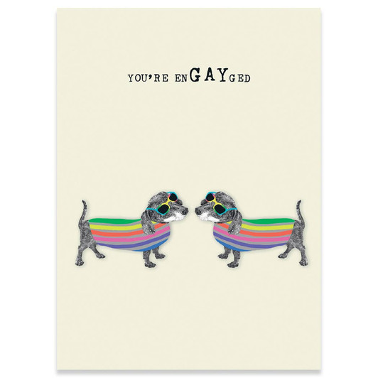 En Gayed | Engagement Greeting Card | CARTE