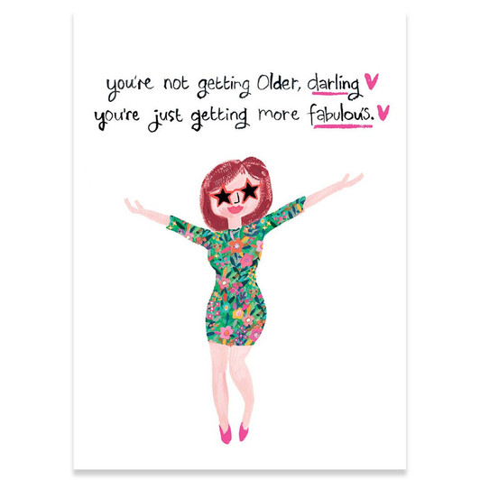 Fabulous | Birthday Greeting Card | CARTE