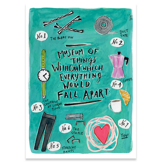 Fall Apart | Support Greeting Card | CURLY GIRL