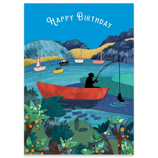 Fishing | Birthday Greeting Card | CARTE