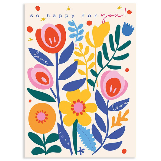 Flora Dora | Wedding Greeting Card | J&M MARTINEZ