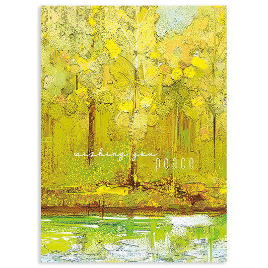 Forest In Spring | Sympathy Greeting Card | J&M MARTINEZ