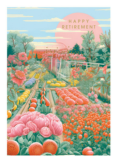 Garden | Retirement Greeting Card | LOLA