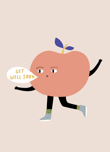 Get Well Soon | Get Well Greeting Card | 1973