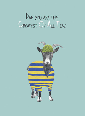 Goat | Father's Day Greeting Card | CARTE (CCS548)