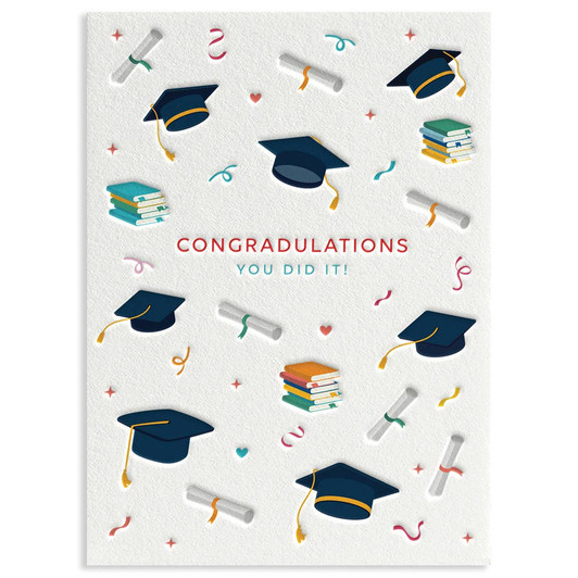 Grad Icons | Graduation Greeting Card | HEYYY