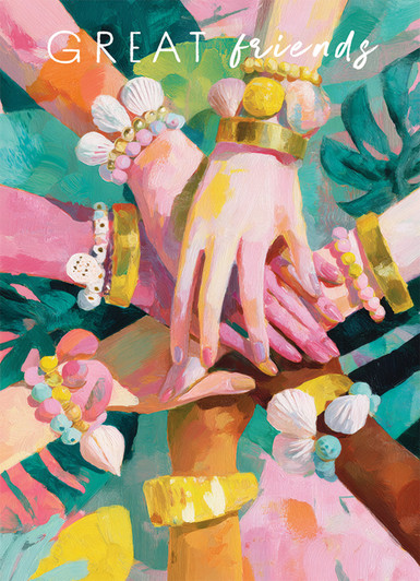 Great Friends | Birthday Greeting Card | J&M MARTINEZ