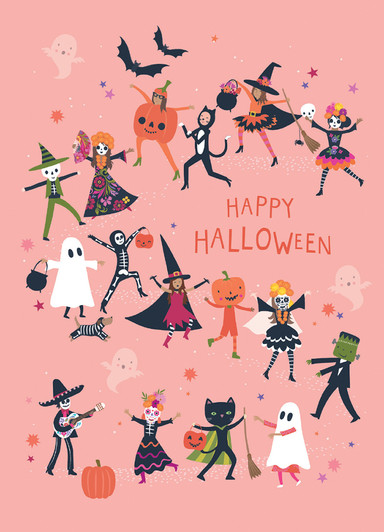 Halloween Parade | Halloween Greeting Card | CARTE