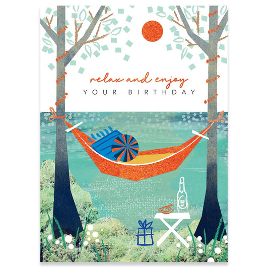 Hammock | Birthday Greeting Card | CARTE