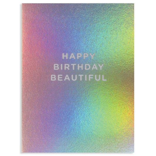 Happy Birthday Beautiful | Birthday Greeting Card | LAGOM