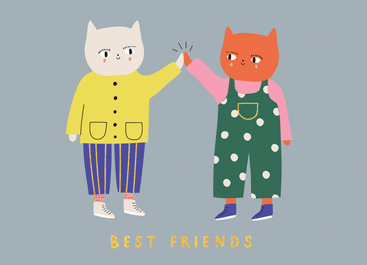 Happy Birthday Friend | Birthday Greeting Card | 1973