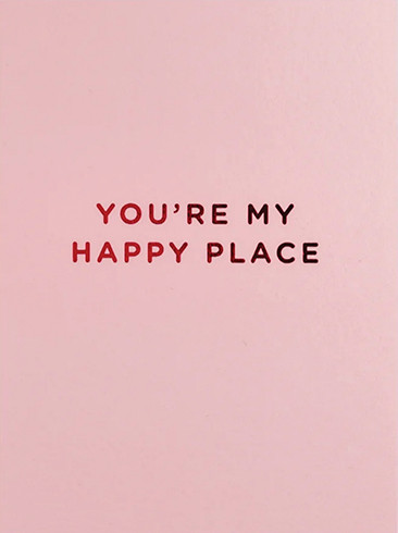 Happy Place | Friendship Greeting Card | LAGOM