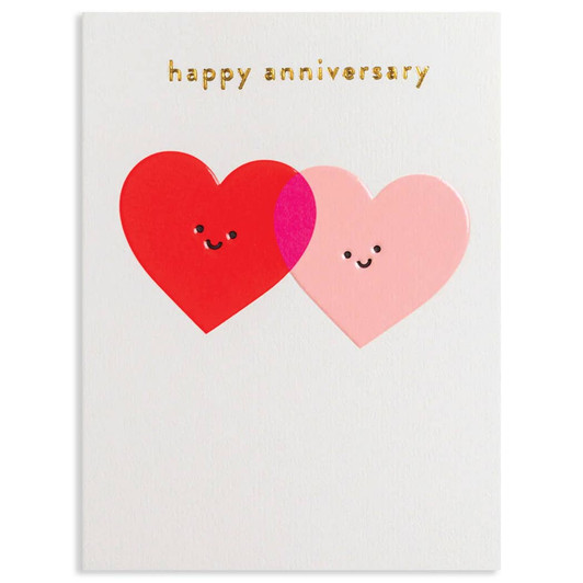 Heart Smileys | Anniversary Greeting Card | LAGOM