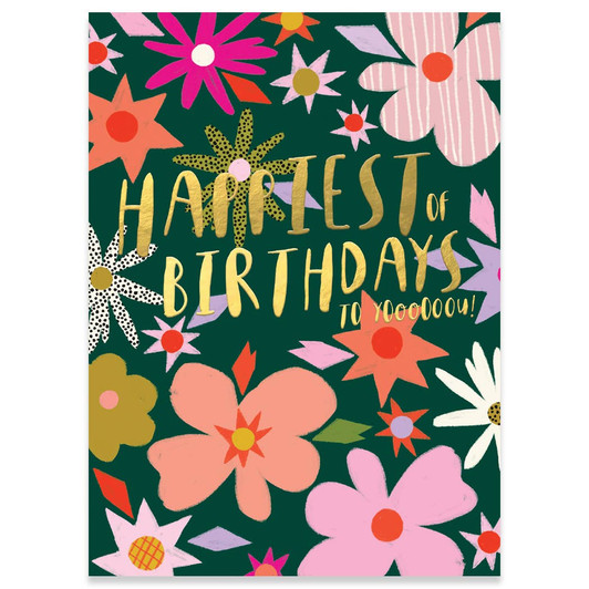 Birthday Flowers | Birthday Greeting Card | CARTE (CC2028)