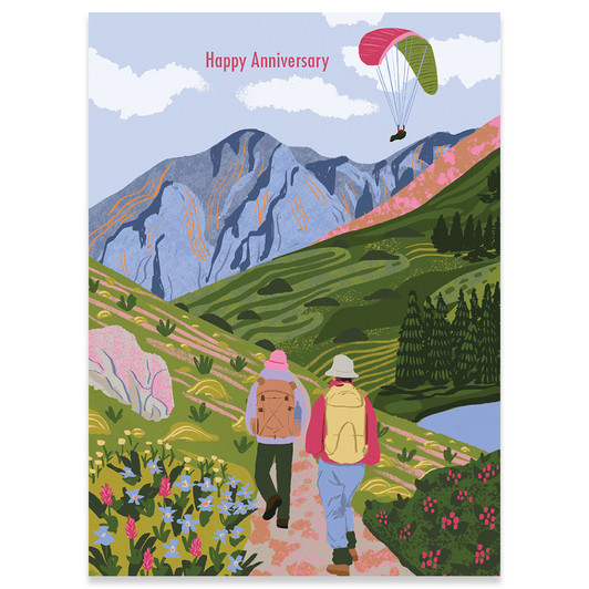 Hiking | Anniversary Greeting Card | CARTE