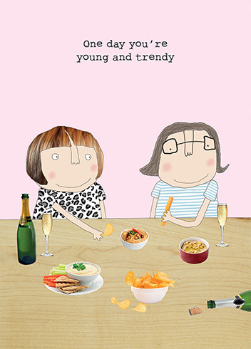 Hummus | Birthday Greeting Card | ROSIE MADE A THING