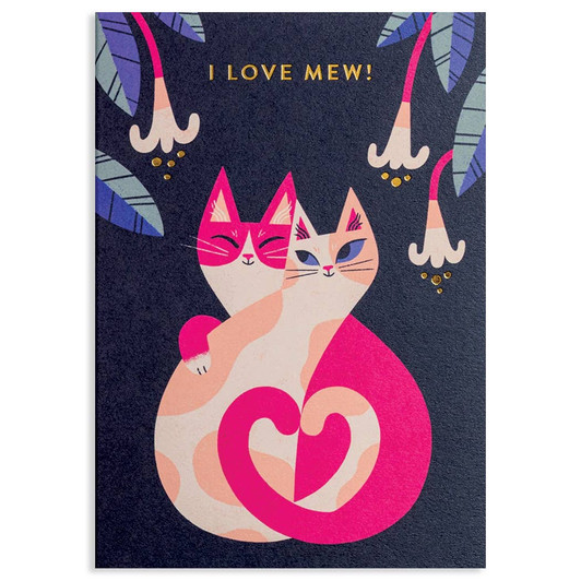 I Love Mew | Love Greeting Card | LAGOM