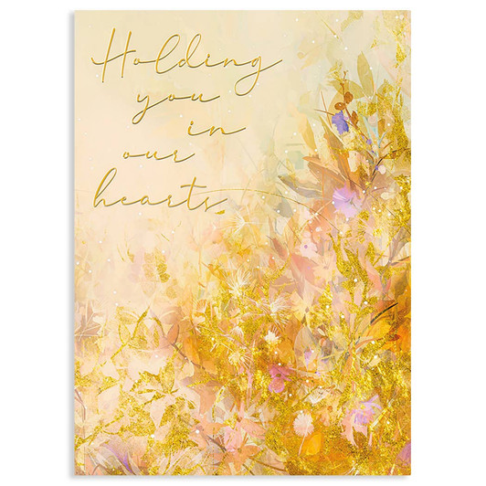 In Our Hearts | Sympathy Greeting Card | J&M MARTINEZ