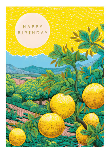 Lemon Grove | Birthday Greeting Card | LOLA
