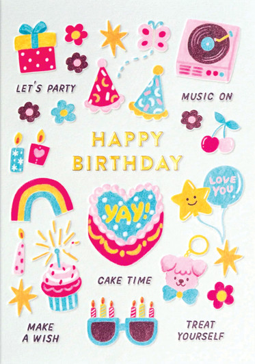 Birthday Things | Birthday Greeting Card | LAGOM