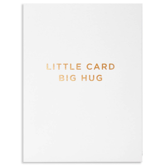 Little Card Big Hug | Friendship Greeting Card | LAGOM