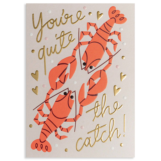 Lobster Catch | Anniversary Greeting Card | LAGOM