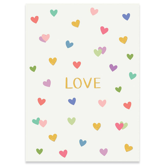 Love Hearts | Valentine's Day Greeting Card | CARTE